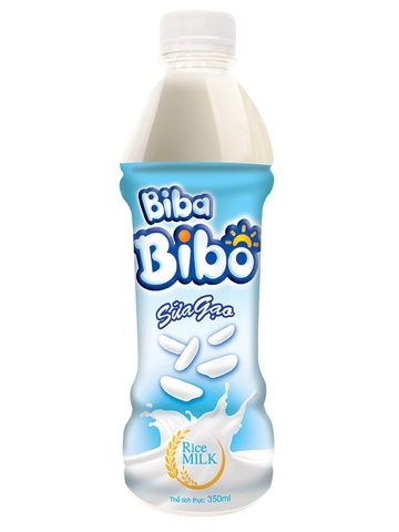 Sữa gạo Biba Bibo, chai (350ml)