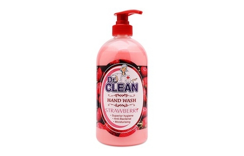 Sữa rửa tay DR.Clean hương Dâu (1lít)'