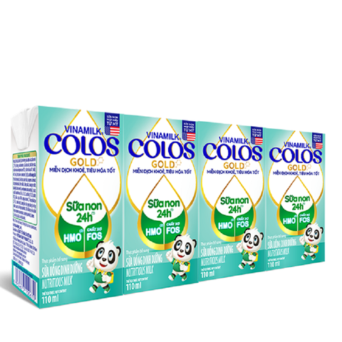 Sữa uống dinh dưỡng Colos Gold, Vinamilk (110ml*4),