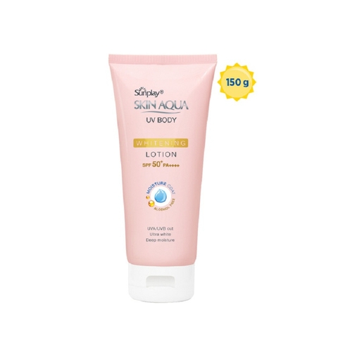 Chống nắng dưỡng thể trắng mịn, Skin Aqua UV Body Whitening Lotion SPF50+/PA++++ (150g),