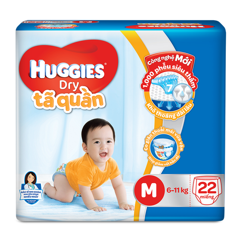 Tã quần Huggies M22