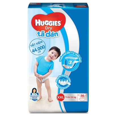 Tã dán Huggies XXL56