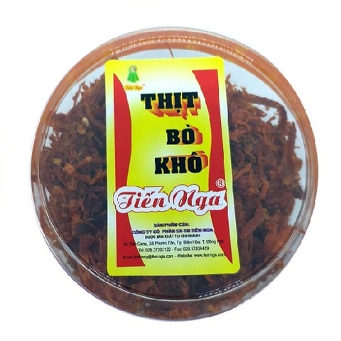 Thịt bò khô sợi-Tiến Nga, hộp (100g)