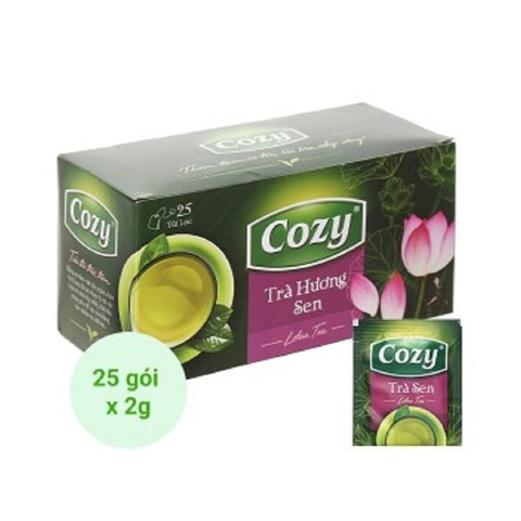 Trà hương Sen-Cozy, túi lọc (50g/25túi*2g).