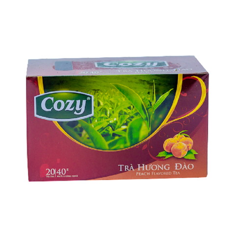 Trà hương Đào-Cozy, túi lọc (40g/20gói*2g),