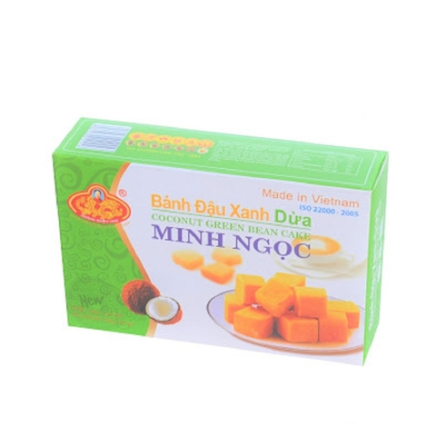 Bánh đậu xanh dừa Minh Ngọc, hộp (300g),