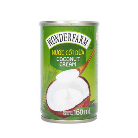 Nước cốt dừa Wonderfarm, hộp (160ml),