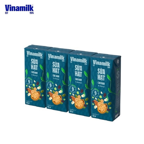 Sữa hạt cao đạm, ít đường-Vinamilk (4*180ml)