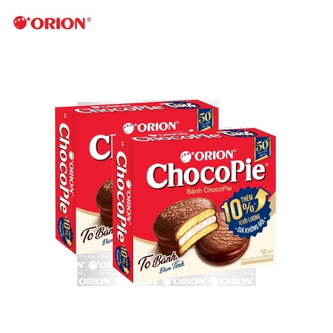 Bánh ChoCo Pie-Orion, hộp (360g/12p),
