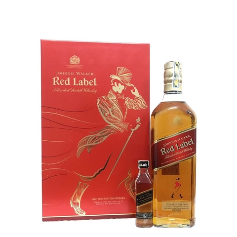 Rượu Johnnie Walker Red Label, hộp quà (700ml, 40%).