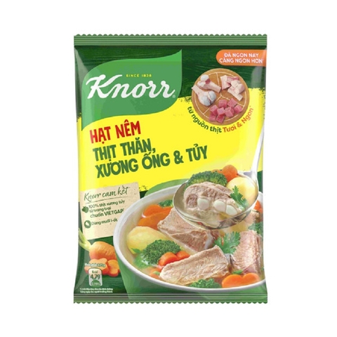 Hạt nêm Knorr thịt thăn, xương ống và tủy, túi (900g).