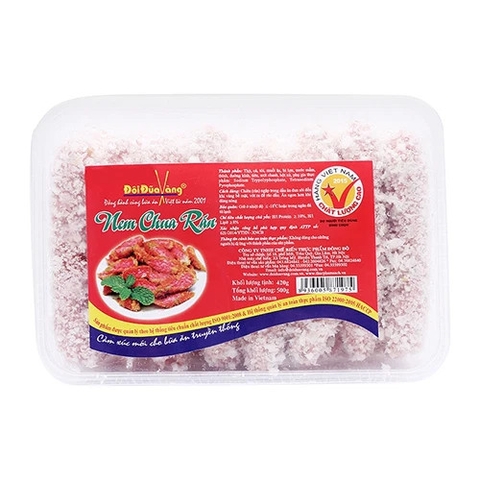 Nem chua rán-Đôi đũa vàng, gói (420g),