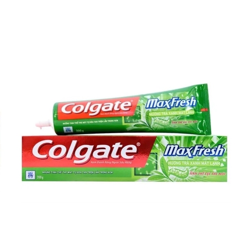Kem đánh răng Colgate MaxFresh, hương trà xanh (180g).