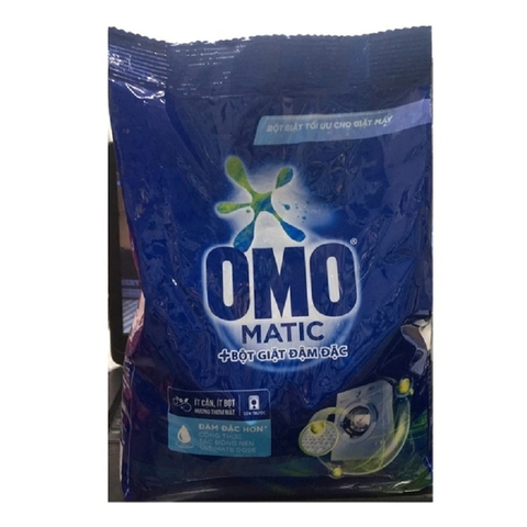 Bột giặt Omo Matic, bột giặt đậm đặc-máy giặt cửa trước, túi (2.9kg),