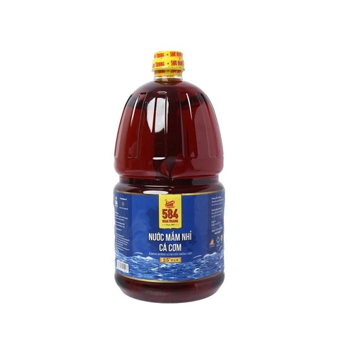 Nước mắm nhỉ cá cơm-584 Nha Trang, 25 độ đạm (2lít, 25N).
