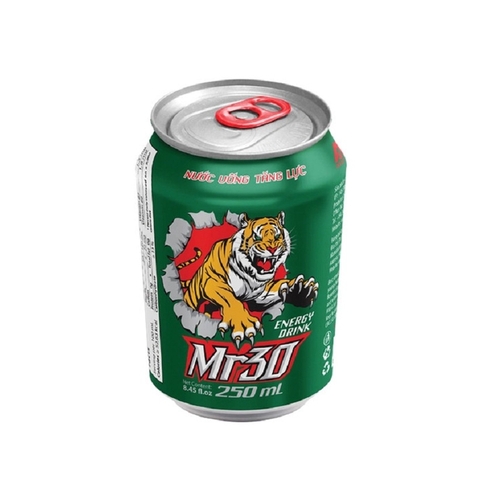 Nước uống tăng lực Mr30, Việt-Mỹ (250ml),