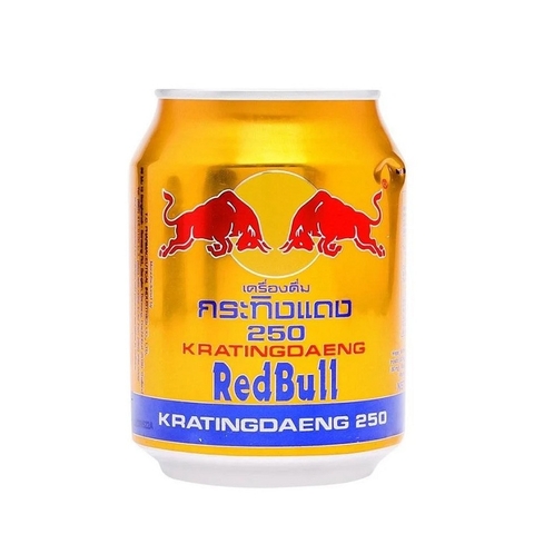 Nước tăng lực bò húc-Thái Lan, lon (250ml),