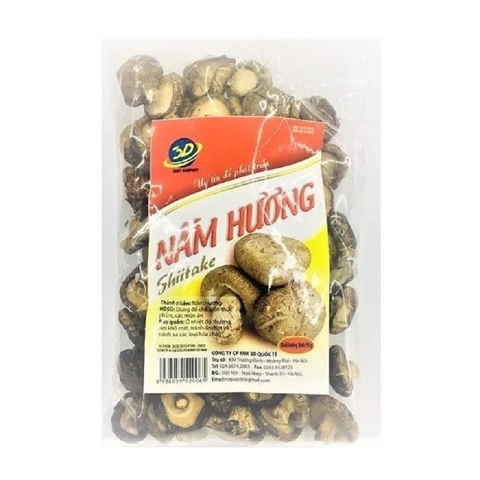 Nấm hương 3D, túi (90g)