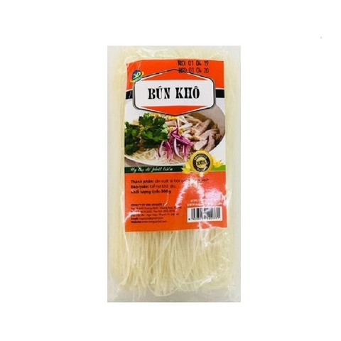 Bún khô-3D, gói (500g).
