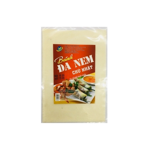 Bánh đa nem chữ nhật-3D, thếp (70g),