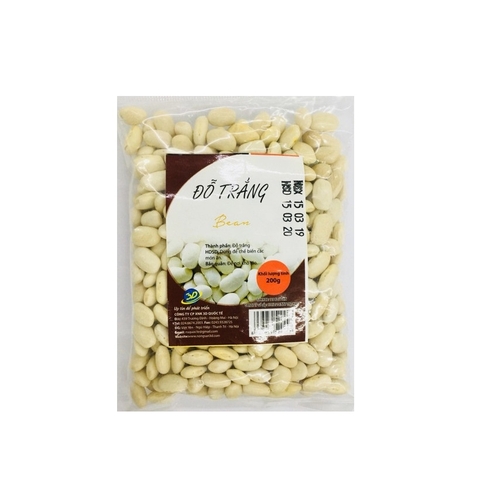 Đỗ trắng-3D, túi (200g).