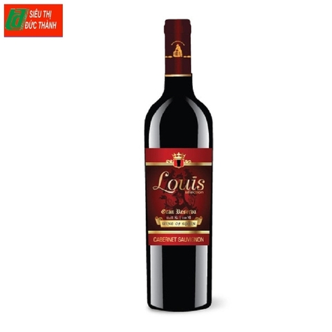 Rượu vang Louis Cabernet Sauvignon-Tây Ban Nha, chai (750ml, 13.5%).