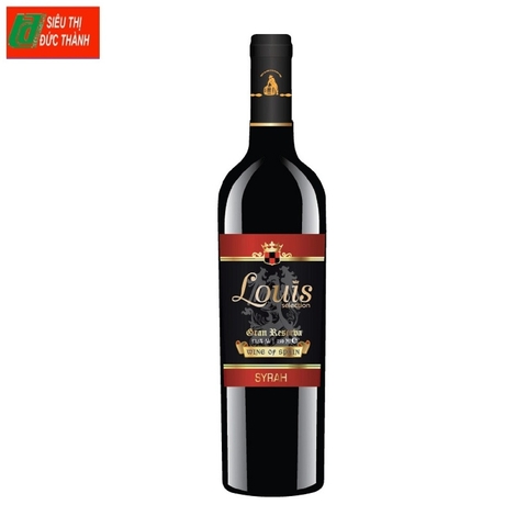 Rượu vang Louis Cabernet Syrah-Tây Ban Nha, chai (750ml, 13.5%).