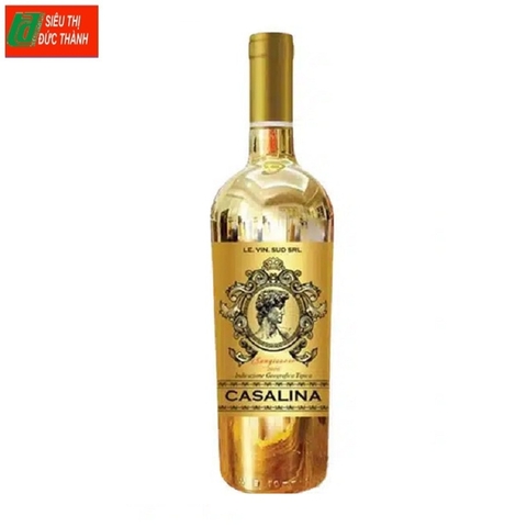 Rượu vang ngọt Casalina Semi Dolce (vàng)-Italy, chai (750ml, 10.5%).