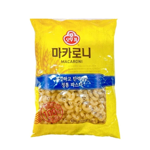 Nui ống Macaroni-Ottogi, gói (500g).