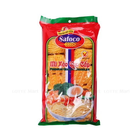 Mì xào cao cấp sợi nhỏ-Safoco, gói (500g).