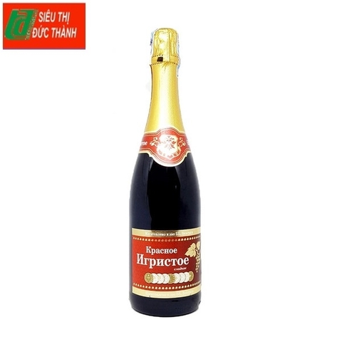 Rượu vang nổ 9 đồng tiền Nga (đỏ)-Hungary, chai (750ml, 12%).