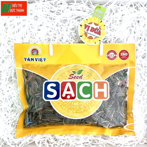 Hạt hướng dương vị dừa-Tân Việt, gói xách (350g).