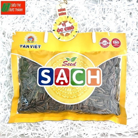 Hạt hướng dương vị óc chó-Tân Việt, gói xách (350g).