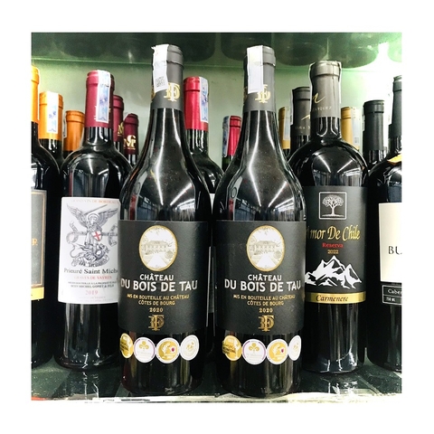 Rượu vang Du Bois De Tau-Pháp, chai (750ml, 14%).