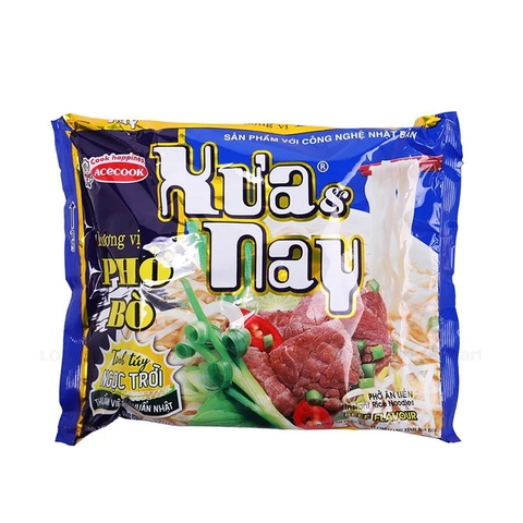 Phở Xưa vs Nay-Hương vị phở bò, Acecook (70g).