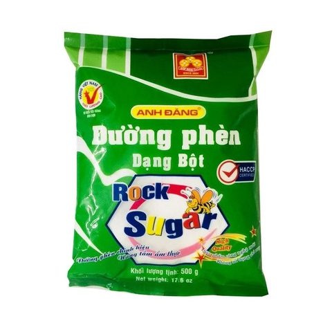 Đường phèn dạng bột-Anh Đăng, túi (500g).