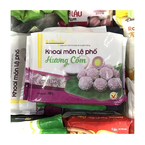 Khoai môn lệ phố, hương cốm-Đôi đũa vàng, gói (260g).