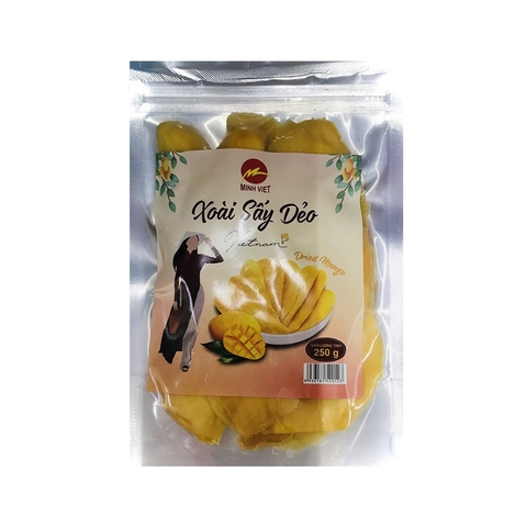 Xoài sấy dẻo-Minh Việt, túi zip (250g).