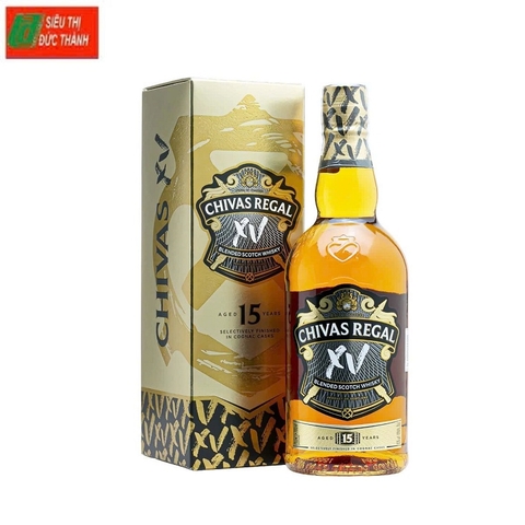 Rượu Chivas Regal 15 Year, hộp thường (700ml, 40%).