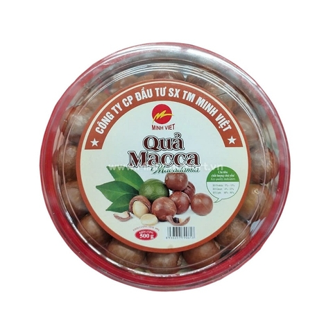 Quả Macca-Minh Việt, hộp (500g).