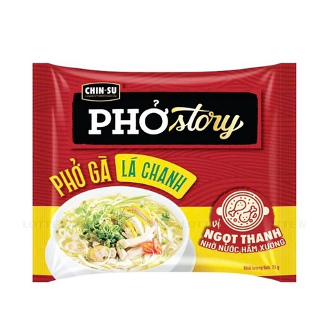 Phở Story, phở gà lá chanh-Chinsu, gói (75g),