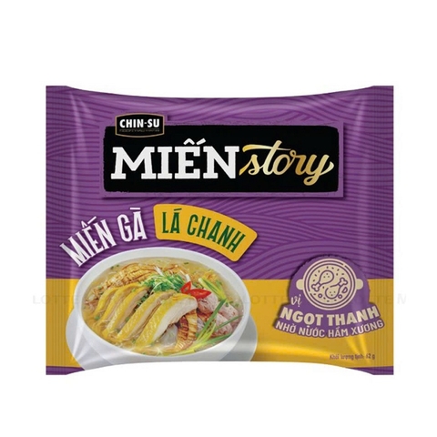 Miến Story, miến gà lá chanh-Chinsu, gói (62g),