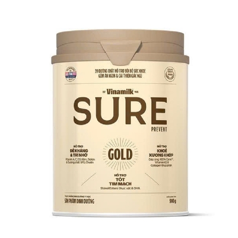 Sữa bột Sure Prevent Gold-Vinamilk, hộp (900g),