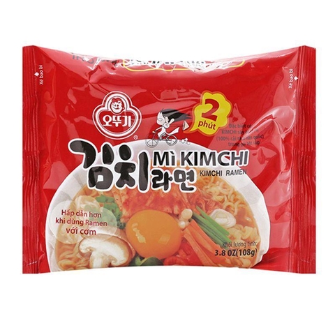 Mì kimcChi Ramen, mì kiểu Hàn Quốc-Ottogi (108g)