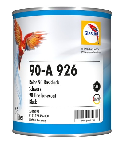 SƠN MÀU GLASURIT 90-A 926, ĐEN