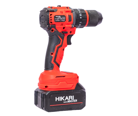 Máy khoan pin Hikari HKR-01390, động cơ không chổi than, 13mm, 3 chức năng, đầu khóa Peacook Autolock