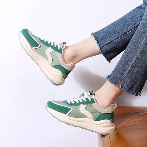 Giày sport độn tăng chiều cao, giày sneaker êm chân thời trang - BEB023