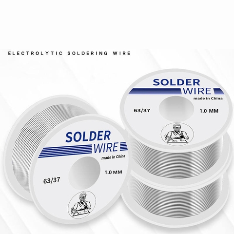 Cuộn thiếc 100g 1.0mm hàn nhiệt, hàn nhựa - BEE027