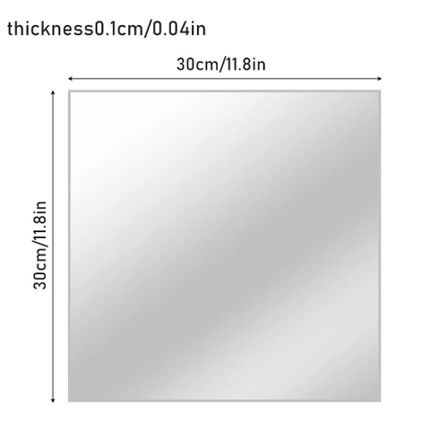 Bức tường Acli hình vuông dán 30*30*0.2CM - BEE039