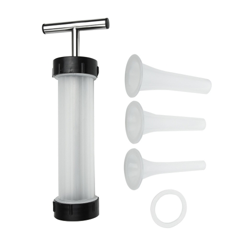 Dụng cụ hỗ trợ nhồi xúc xích, lạp xưởng, dồi ,... bằng thép không gỉ | BEE076